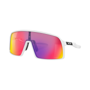 Oakley Sutro Matte White Frame Prizm Road Lenses High Bridge Fit