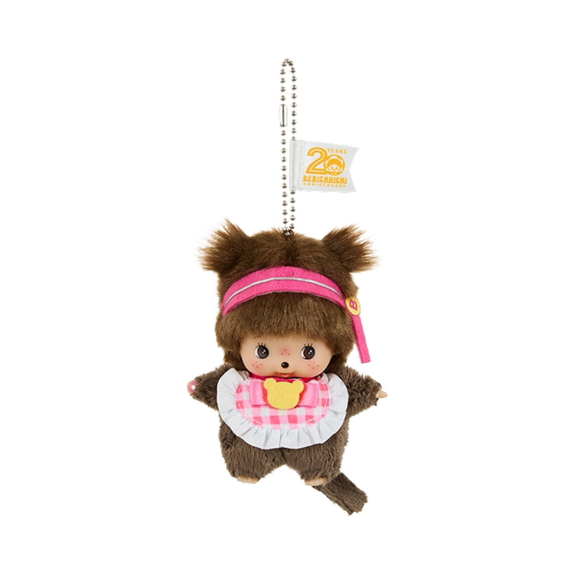 몬치치 아이돌 SS 베비치치 키 체인 핑크(Monchhichi Idol SS Bebichhichi Key Chain Pink)