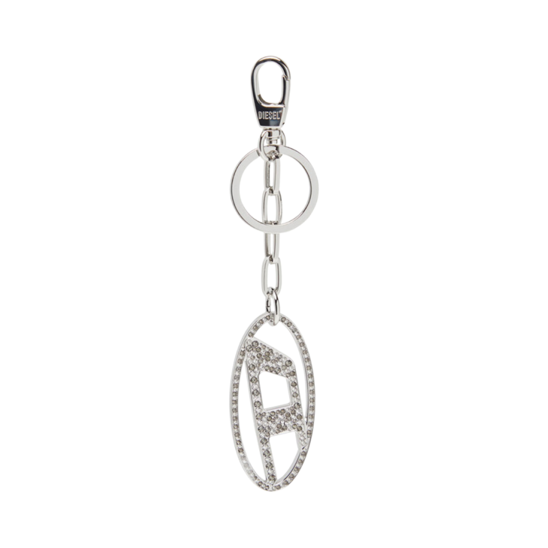 디젤 홀리 C 로고 키링 실버(Diesel Holi C Logo Keyring Silver) - 1