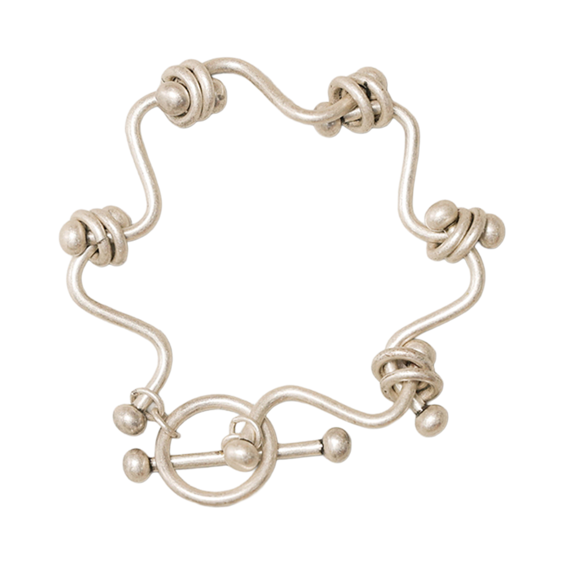 TBH52ABMB009SV TOWTOW.ARCHIVE Arbor Knot Bracelet Silver