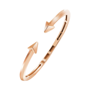 Miko Arrow 2Way Solid Bangle Pink Gold
