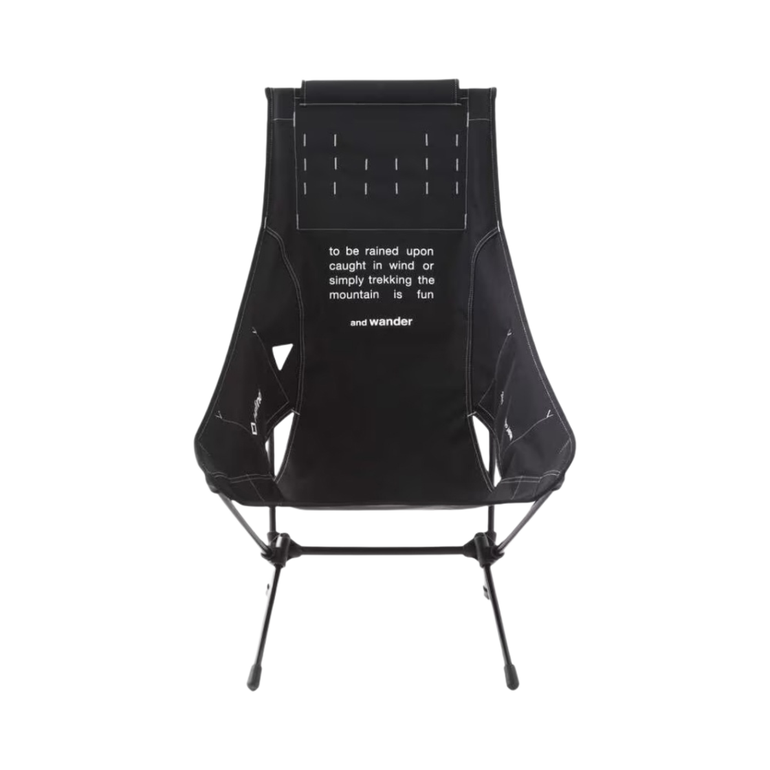 헬리녹스 x 앤드 원더 폴딩 체어 투 블랙(Helinox x And Wander Folding Chair Two Black)