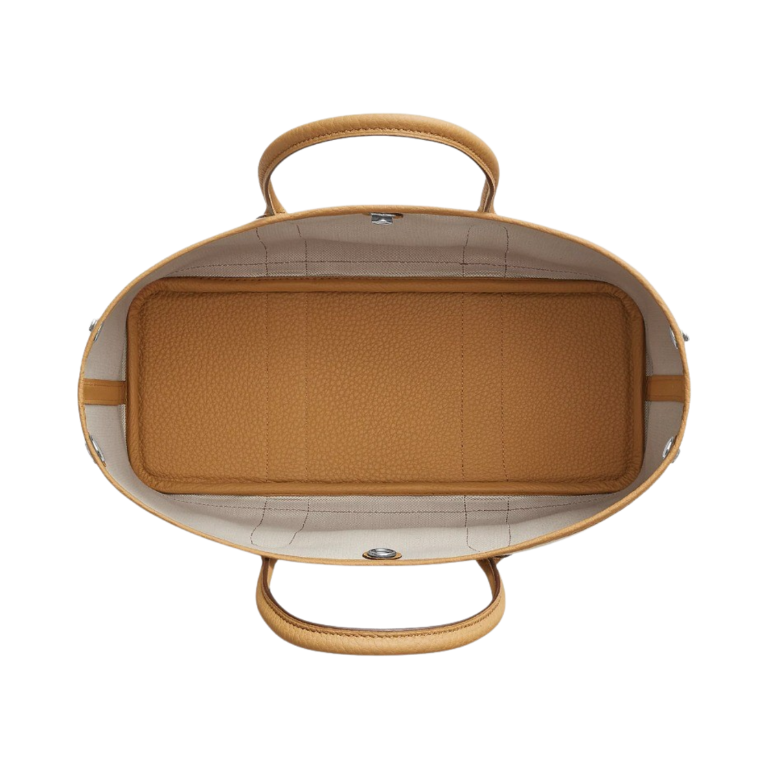 에르메스 가든 파티 30 백 캔버스 네곤다 & 팔라듐 하드웨어 베통 비스뀌(Hermes Garden Party 30 Bag Canvas Negonda & Palladium Beton Biscuit) - 3