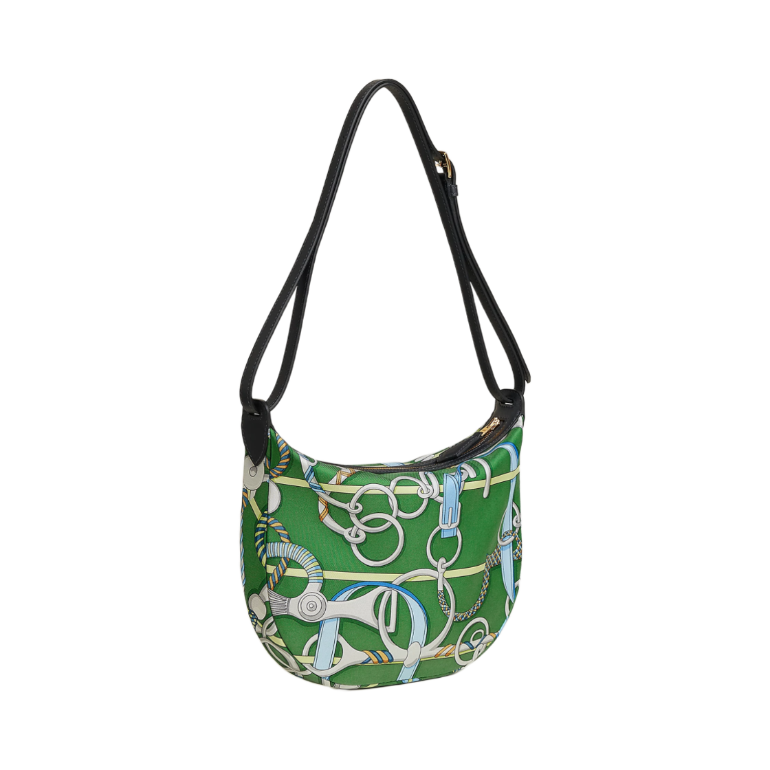 에르메스 수르소이 투 고 파우치 스위프트 카프스킨 & 옐로우 골드 베르 유카 셀레스트 카방(Hermes Sursoie To Go Pouch Swift Calfskin & Yellow Gold Vert Yucca Celeste Caban) - 3