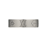 Louis Vuitton LV Mosaic Thin Ring Silver