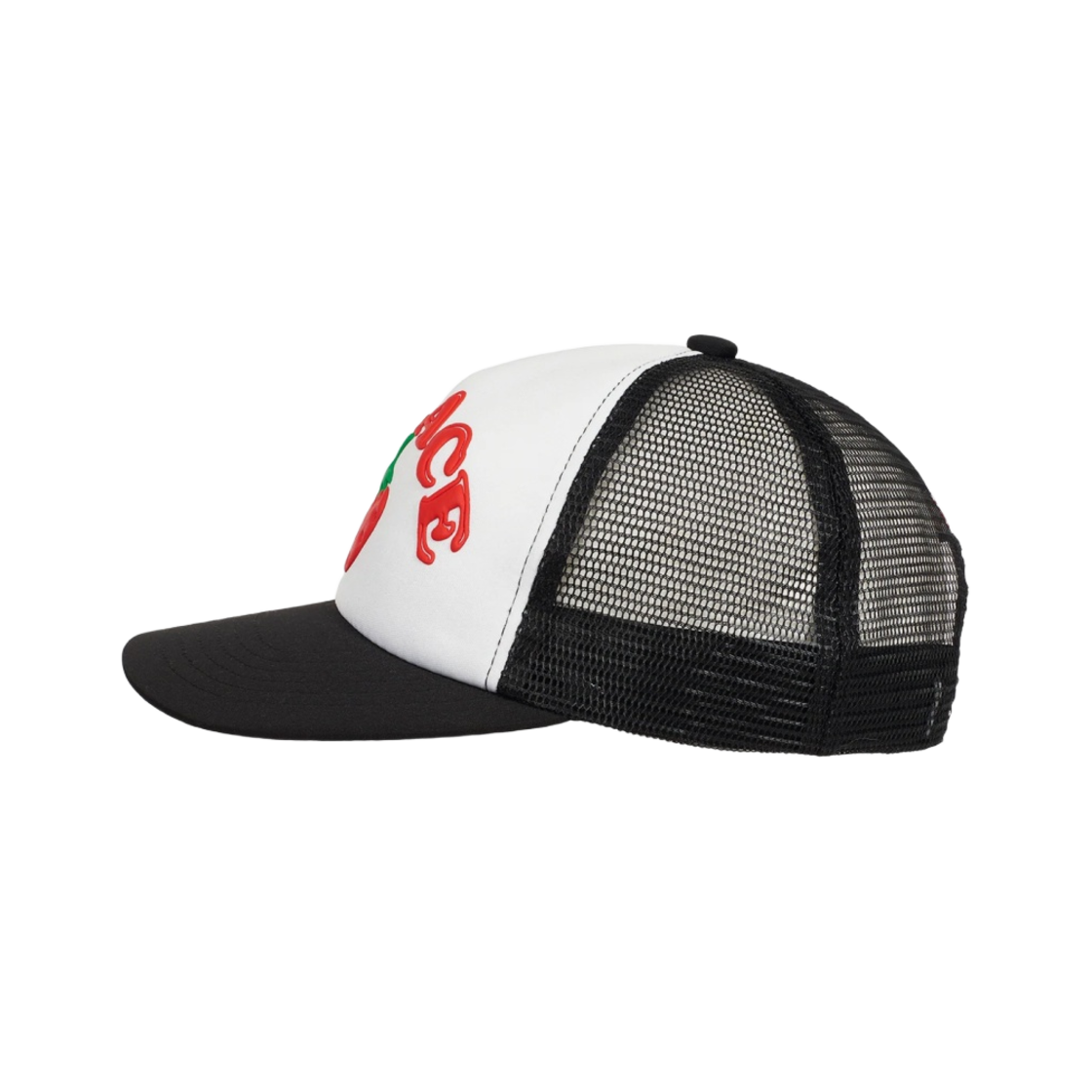 팔라스 스트로베리 트러커 햇 블랙 - 22SS(Palace Strawberry Trucker Hat Black - 22SS) - 3