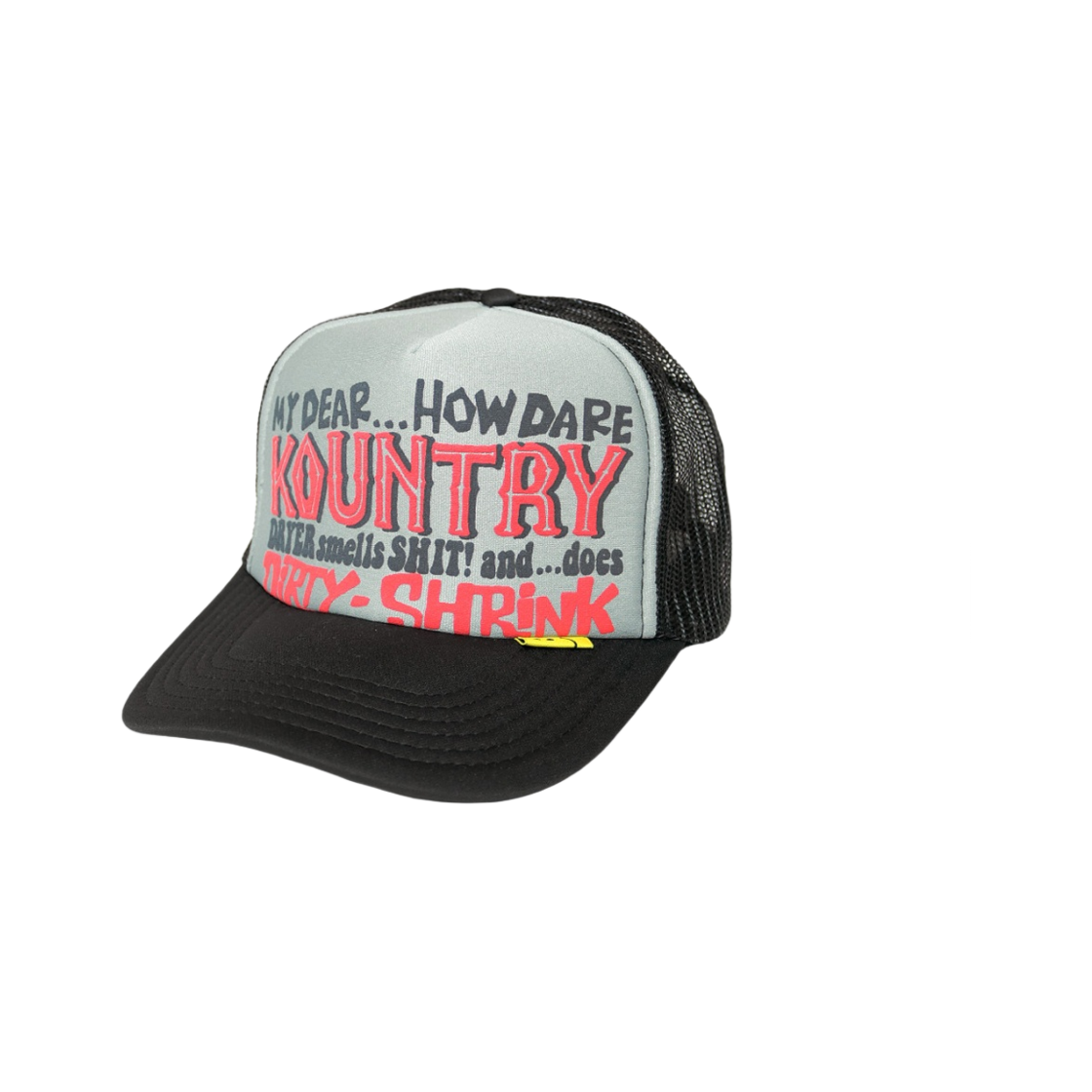 캐피탈 컨트리 더티 쉬링크 트랙 캡 그레이 블랙(Kapital Kountry Dirty Shrink Track Cap Grey Black) - 1