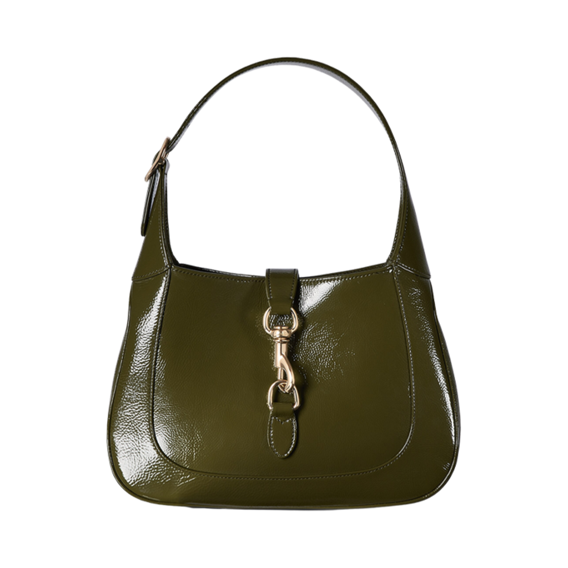 782849-AADHF-3052 Gucci Jackie Small Shoulder Bag Forest Green