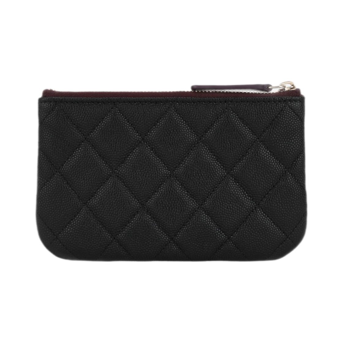 샤넬 클래식 미니 파우치 그레인드 카프스킨 & 골드 메탈 블랙(Chanel Classic Mini Pouch Grained Calfskin & Gold Black) - 2