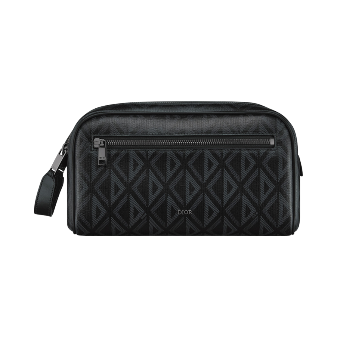 디올 토일레트리 백 블랙 CD 다이아몬드 블랙(Dior Toiletry Bag Black CD Diamond Black) - 1