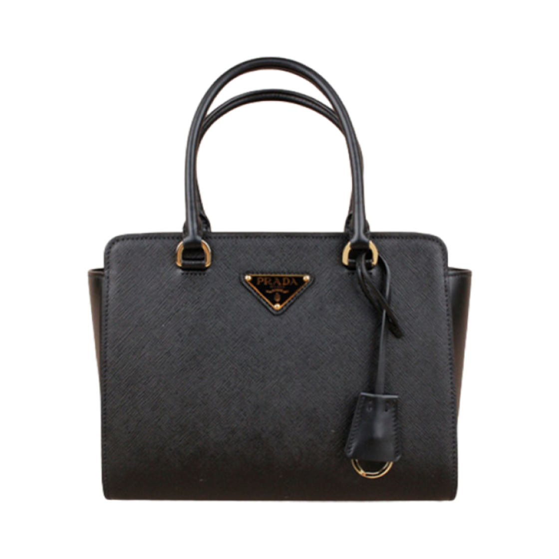 1BA409-2EDV-F0002 Prada Saffiano Tote Bag Black