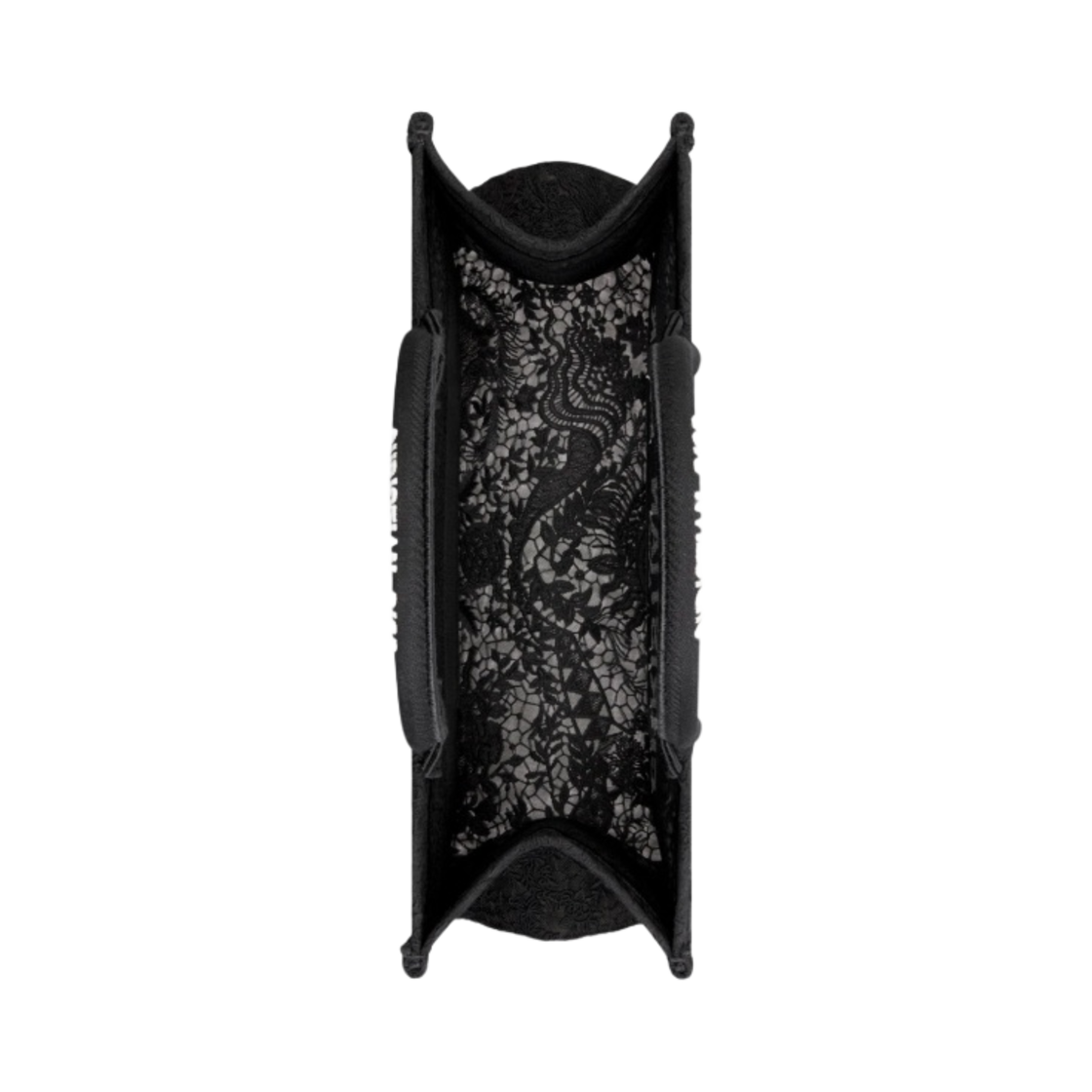 디올 미디움 북 토트 트왈 드 주이 쏠레이 마크라메 자수 블랙(Dior Medium Book Tote Toile de Jouy Soleil Macrame Embroidery Black) - 4