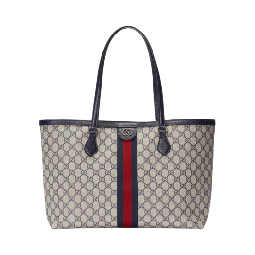 Gucci Ophidia Medium GG Tote Beige Blue Supreme