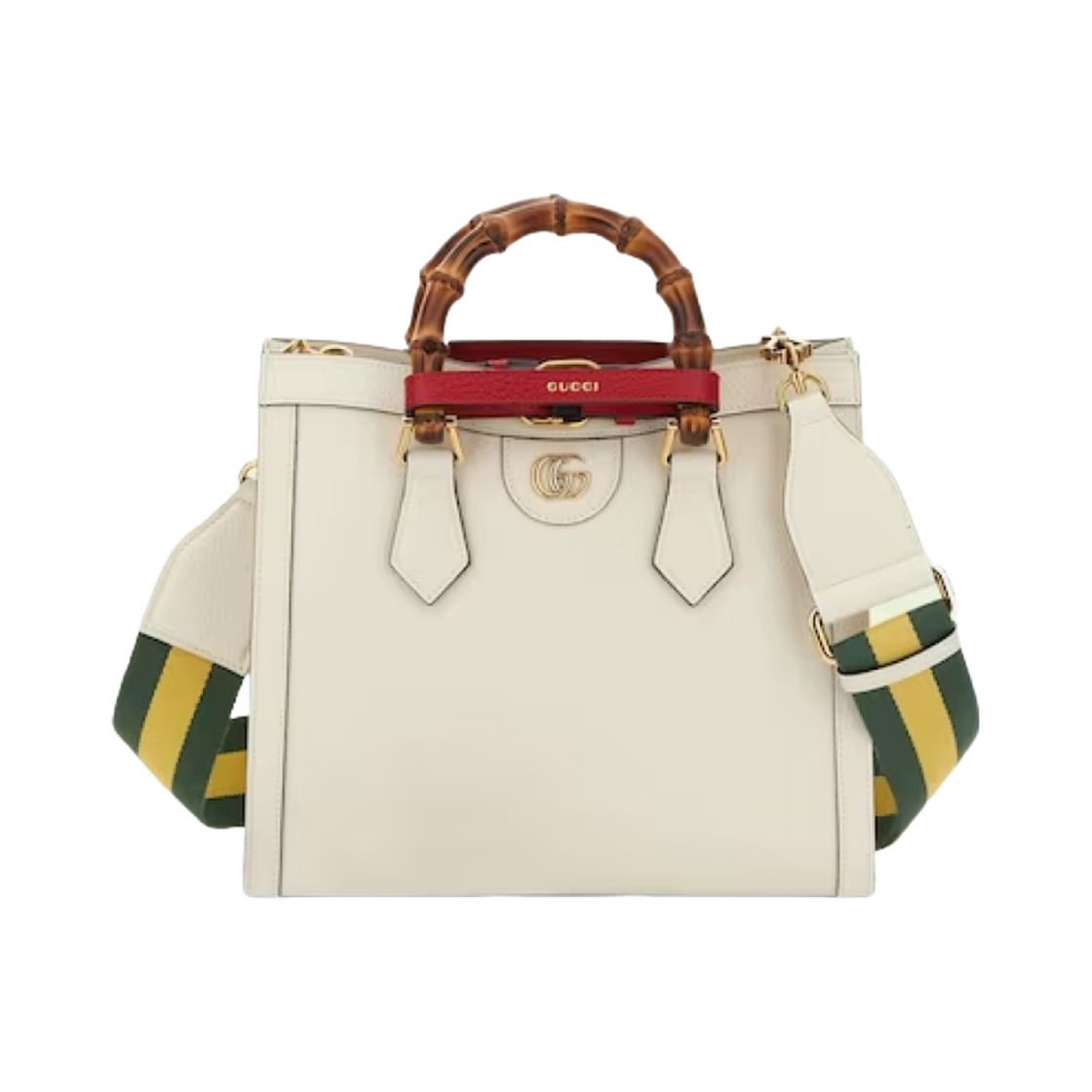 구찌 다이애나 스몰 토트백 화이트 레더(Gucci Diana Small Tote Bag White Leather) - 1