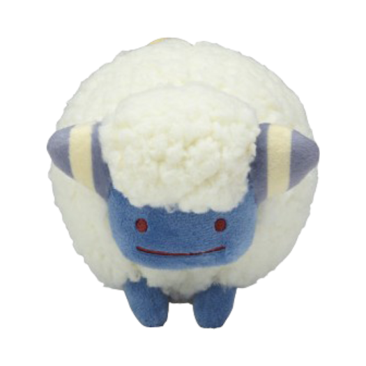 Pokemon Center Plush Ditto's Time Capsule Ditto Mareep