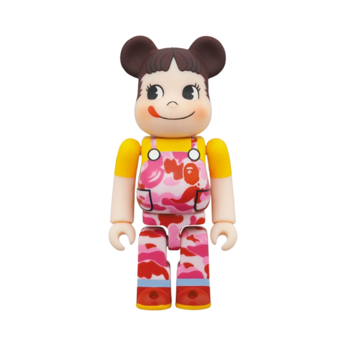 베어브릭 x 베이프 후지야 밀키 페코짱 핑크 100% & 400% 세트(Bearbrick x BAPE Fujiya Milky Peko-chan Pink 100% & 400% Set) - 3