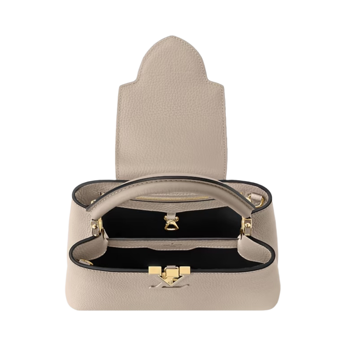 루이비통 카퓌신 BB 토뤼옹 갈렛 그레이(Louis Vuitton Capucines BB Taurillon Galet Gray) - 4