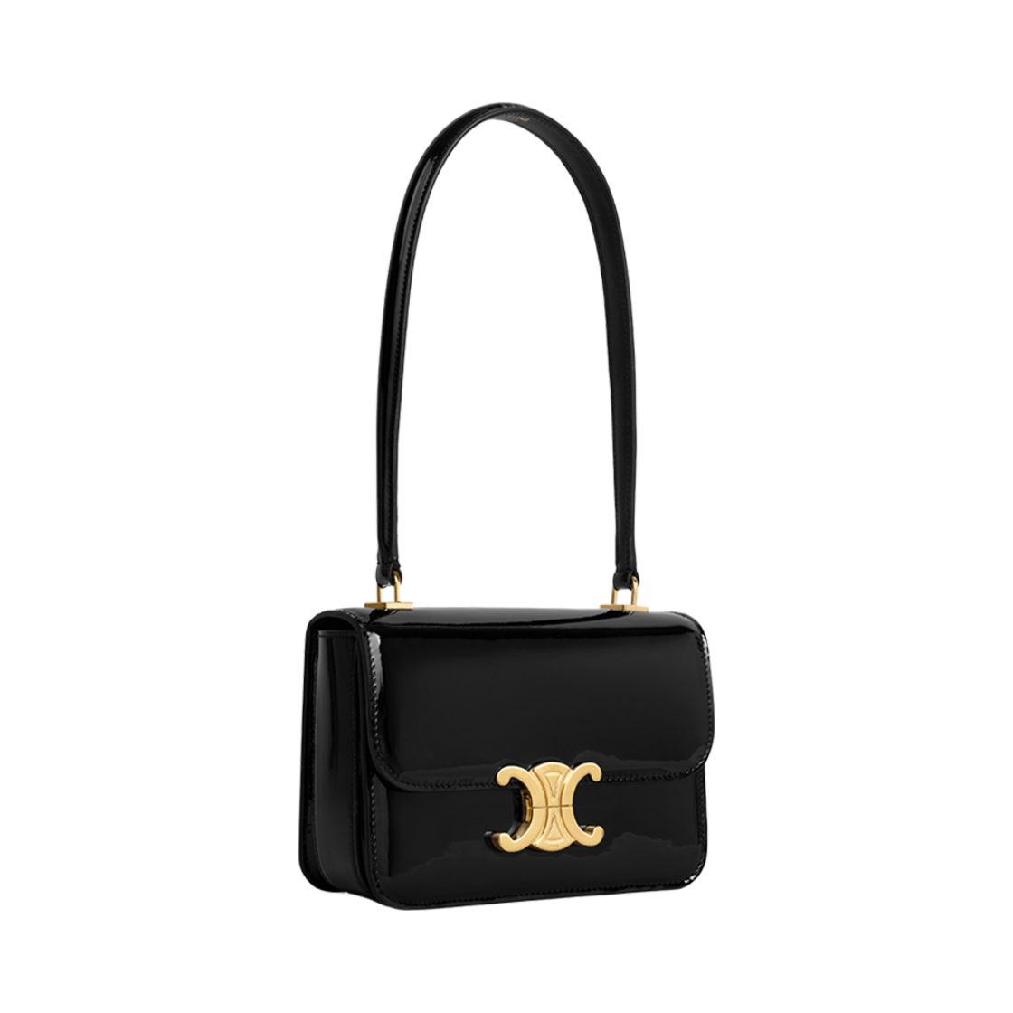 셀린느 틴 가란스 백 페이턴트 카프스킨 블랙(Celine Teen Garance Bag In Patent Calfskin Black) - 2