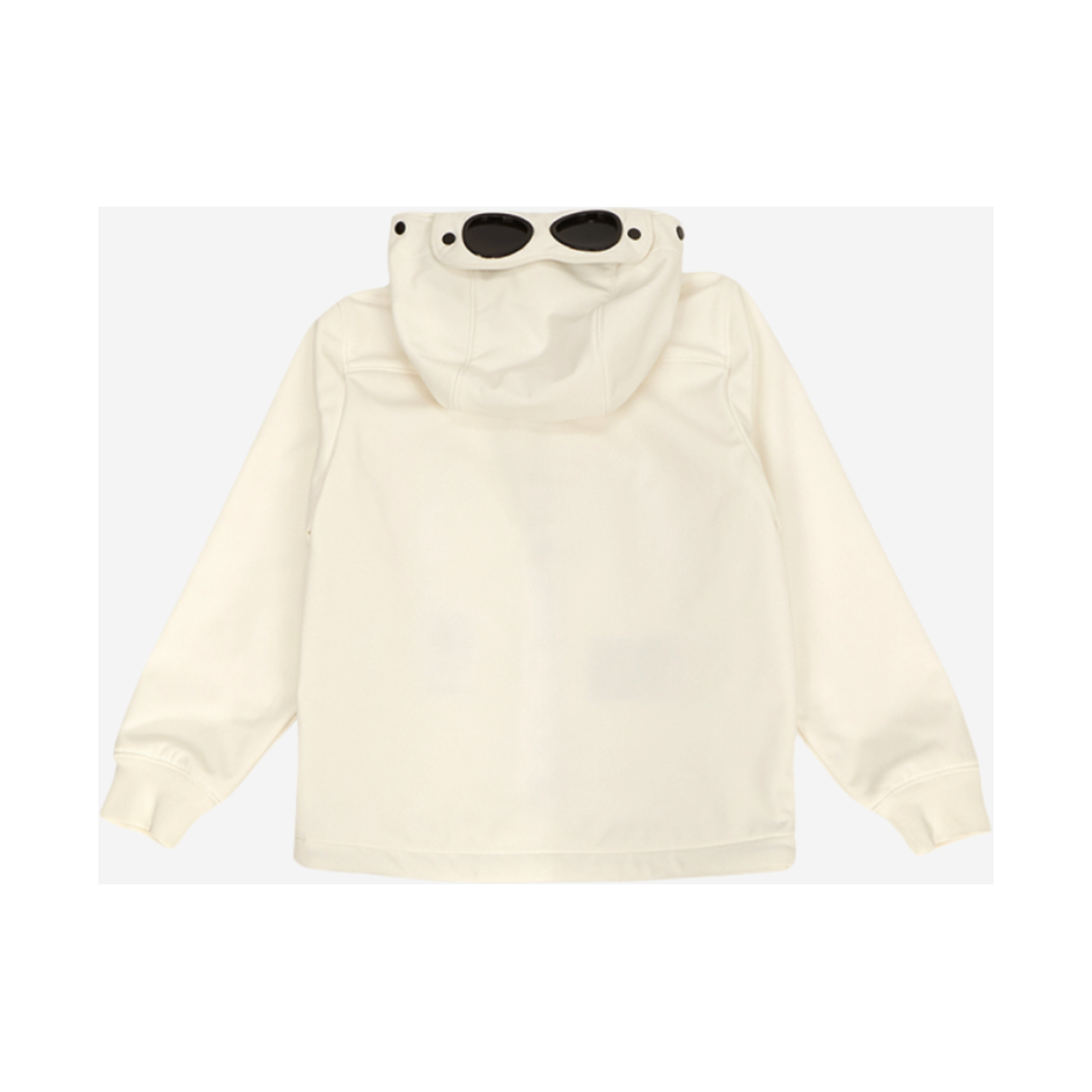 (키즈) C.P. 컴퍼니 U16 쉘-R 고글 자켓 타일 거즈 화이트 - 23FW((Kids) C.P. Company U16 Shell-R Goggle Jacket Gauze White - 23FW) - 2
