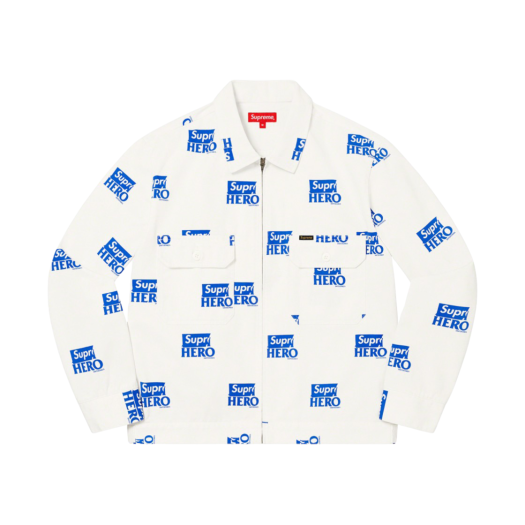 Supreme Antihero Work Jacket White - 22SS