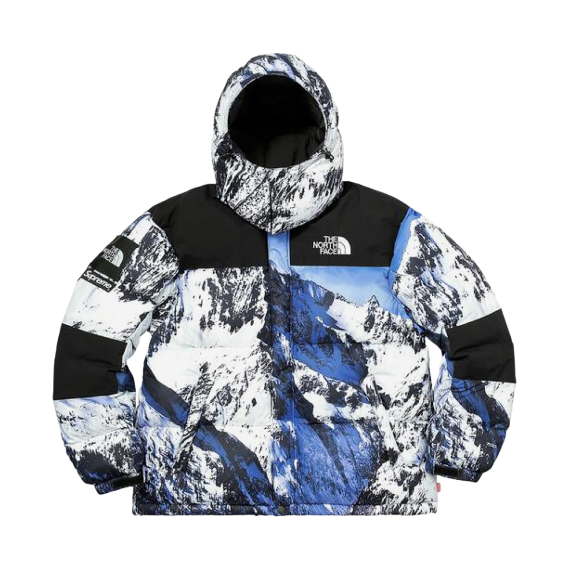 NF0A3LHQEMX Supreme x The North Face Mountain Baltoro Jacket Blue White - 17FW
