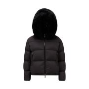 (W) Moncler Mino Short Down Jacket Black - 23FW