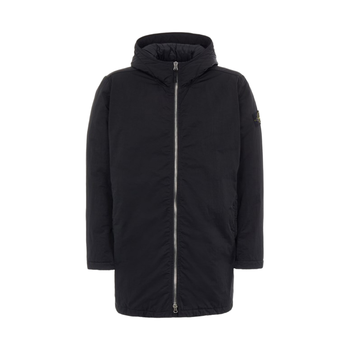 751542446-V0029 Stone Island 42446 Hyper Dense Nylon Twill Primaloft TC Parka Black - 21FW