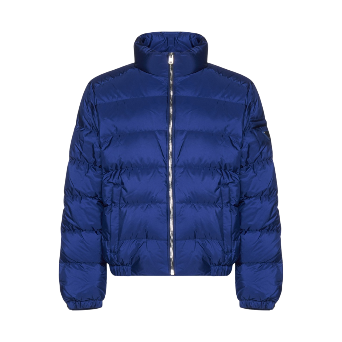 프라다 리나일론 숏 퍼퍼 자켓 블루에뜨(Prada Re-Nylon Short Puffer Jacket Bluette) - 1