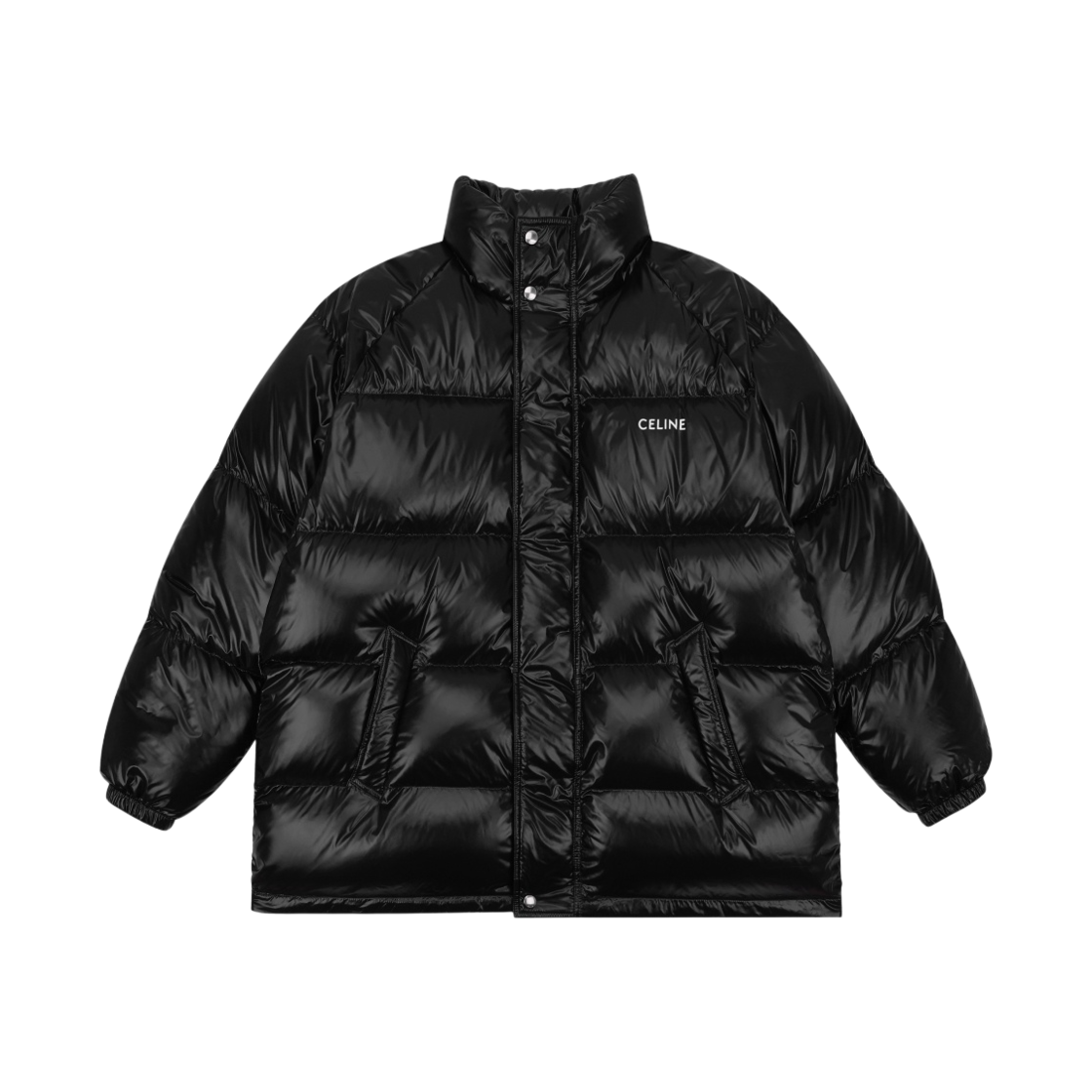 셀린느 라이트웨이트 나일론 파카 블랙(Celine Parka in Lightweight Nylon Black) - 2