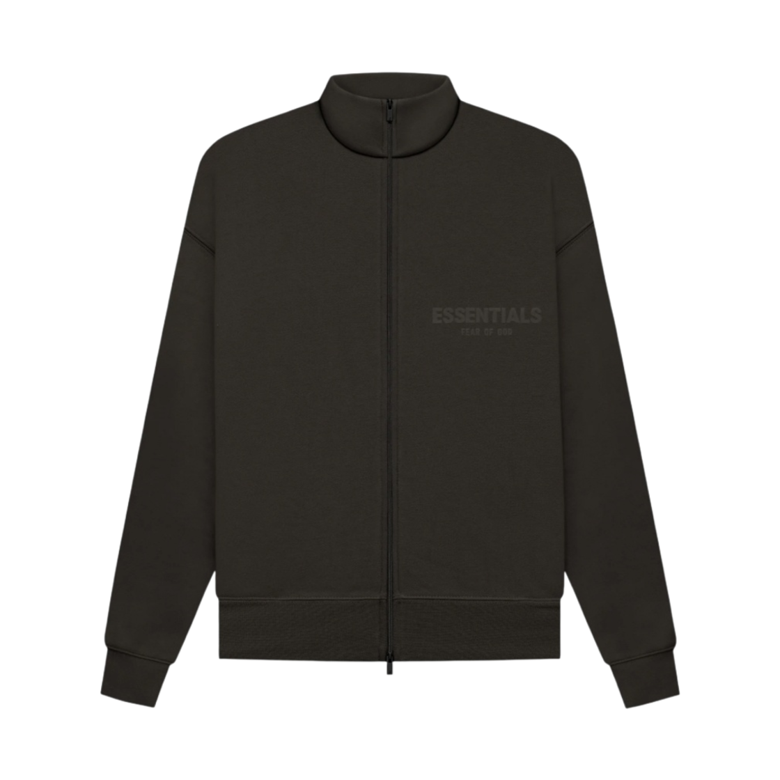 (W) 에센셜 풀 집 자켓 오프 블랙 - 22FW