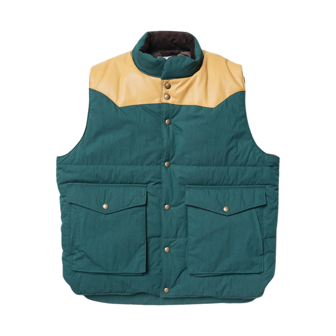 51309GN Houston Japan NC Padding Vest Green 51309GN