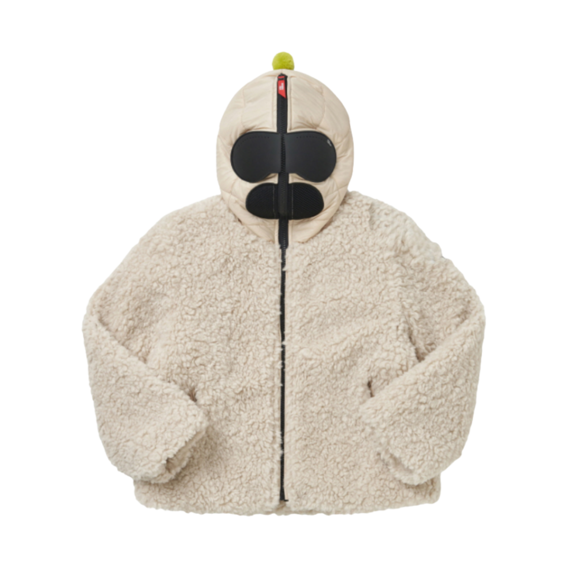 (키즈) AI 라이더스 고글 플리스 자켓 아이보리((Kids) AI Riders Goggle Fleece Jacket Ivory)