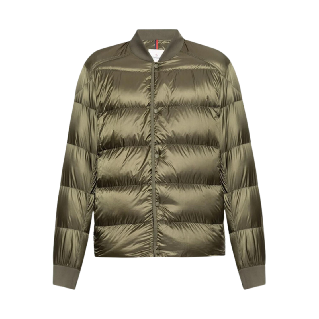 J2-091-1A00097-5967G-823 Moncler Bazena Short Down Jacket Olive Green - 24FW