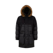 Moncler Sablettes Long Down Jacket Black - 22FW