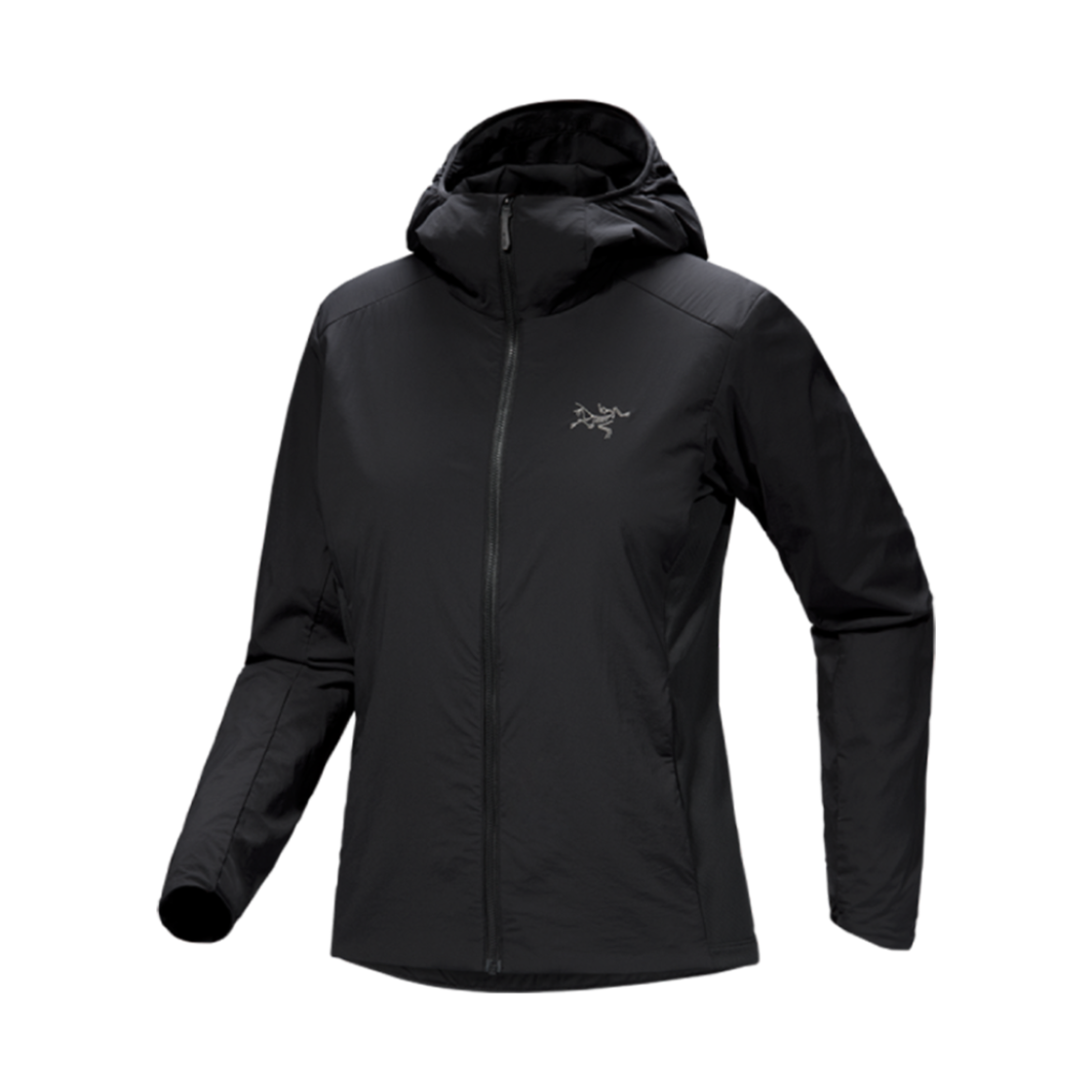 (W) 아크테릭스 아톰 SL 후디 블랙((W) Arc'teryx Atom SL Hoody Black)