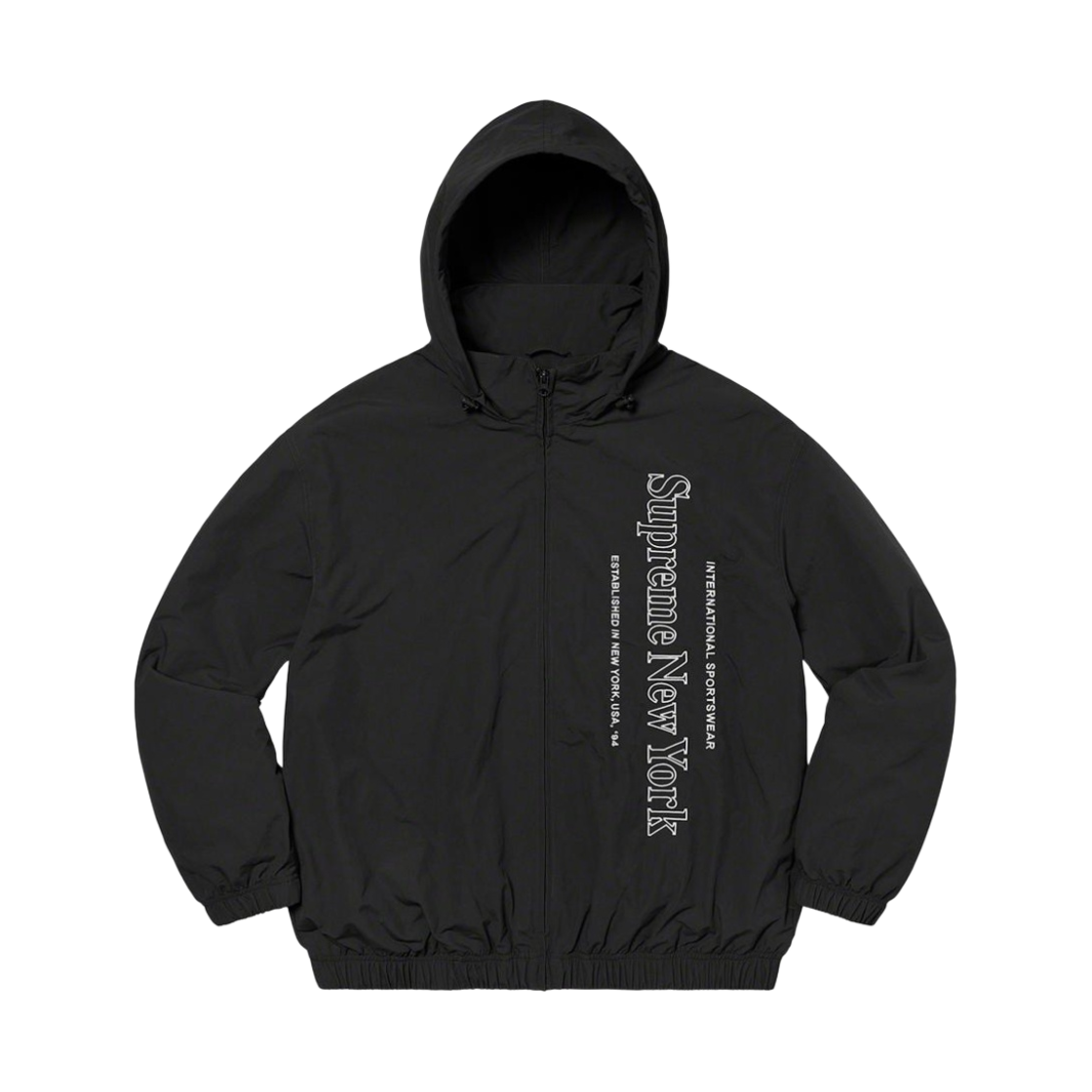- Supreme Side Logo Track Jacket Black - 20FW