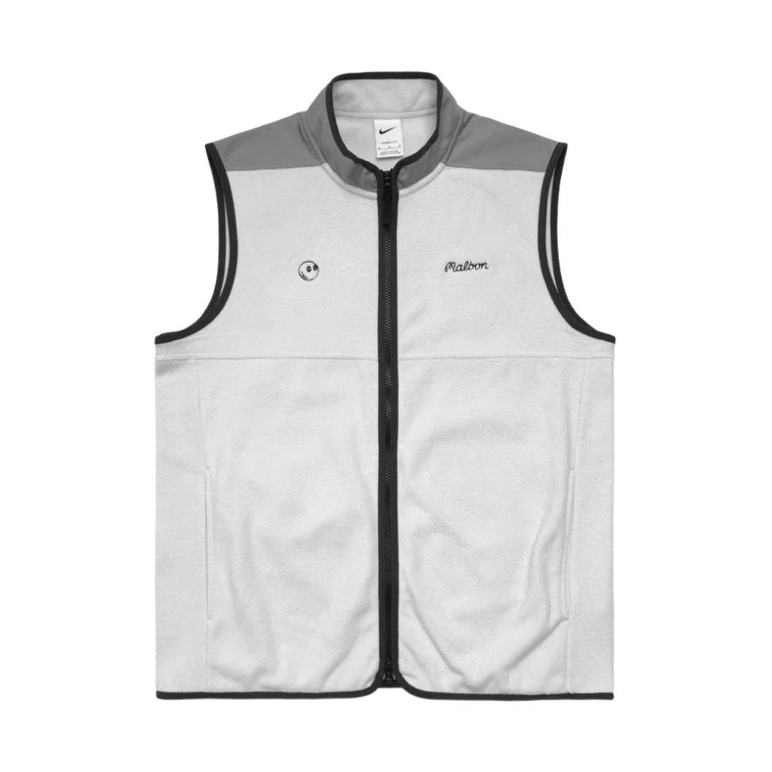 - Malbon Golf x Nike Therma-Fit Victory Vest Grey