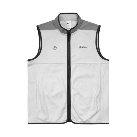 Malbon Golf x Nike Therma-Fit Victory Vest Grey