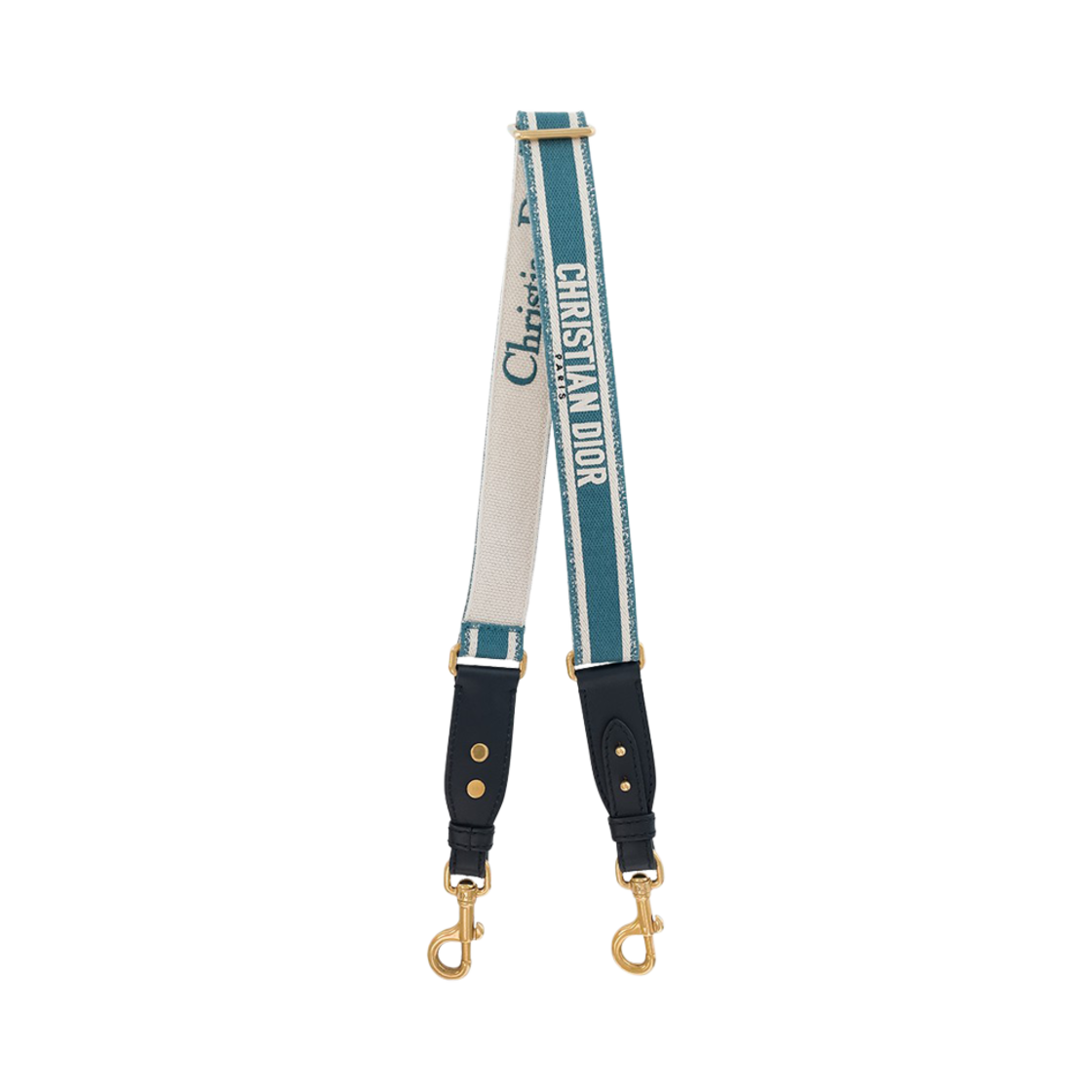 ITAO5KRWQPPT Dior Ring Shoulder Strap Blue/Ecru Gold