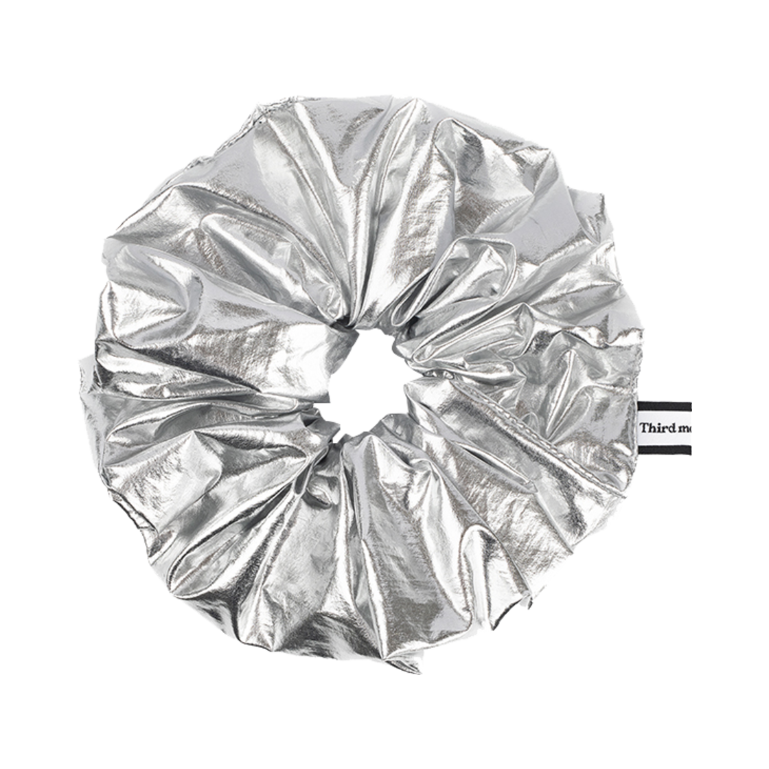 TM2B2HR05BK Third movement Silver Scrunchie
