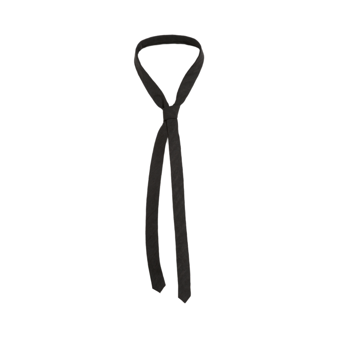 해칭룸 피트 타이 벨베틴 스트라이프 블랙(Hatchingroom Pete Tie Velveteen Stripe Black)