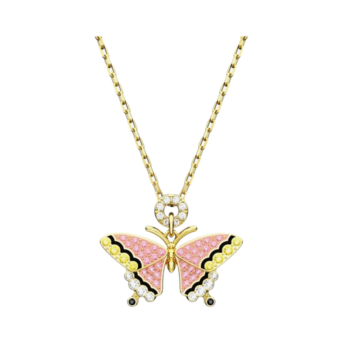 (W) 스와로브스키 이딜리아 펜던트 멀티 컬러 골드 플래팅((W) Swarovski Idyllia Pendant Multicolored Gold Tone Plated) - 2