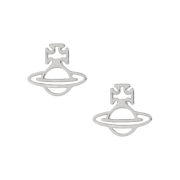 (W) Vivienne Westwood Perla Earrings Brass Platinum