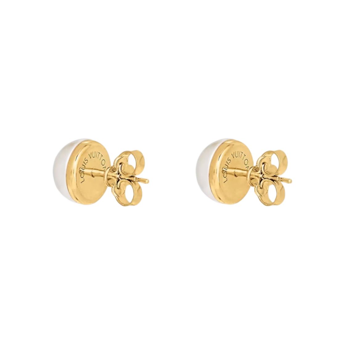 (W) 루이비통 마이 믹스 펄 이어링 골드((W) Louis Vuitton My Mix Pearl Earrings Gold) - 3