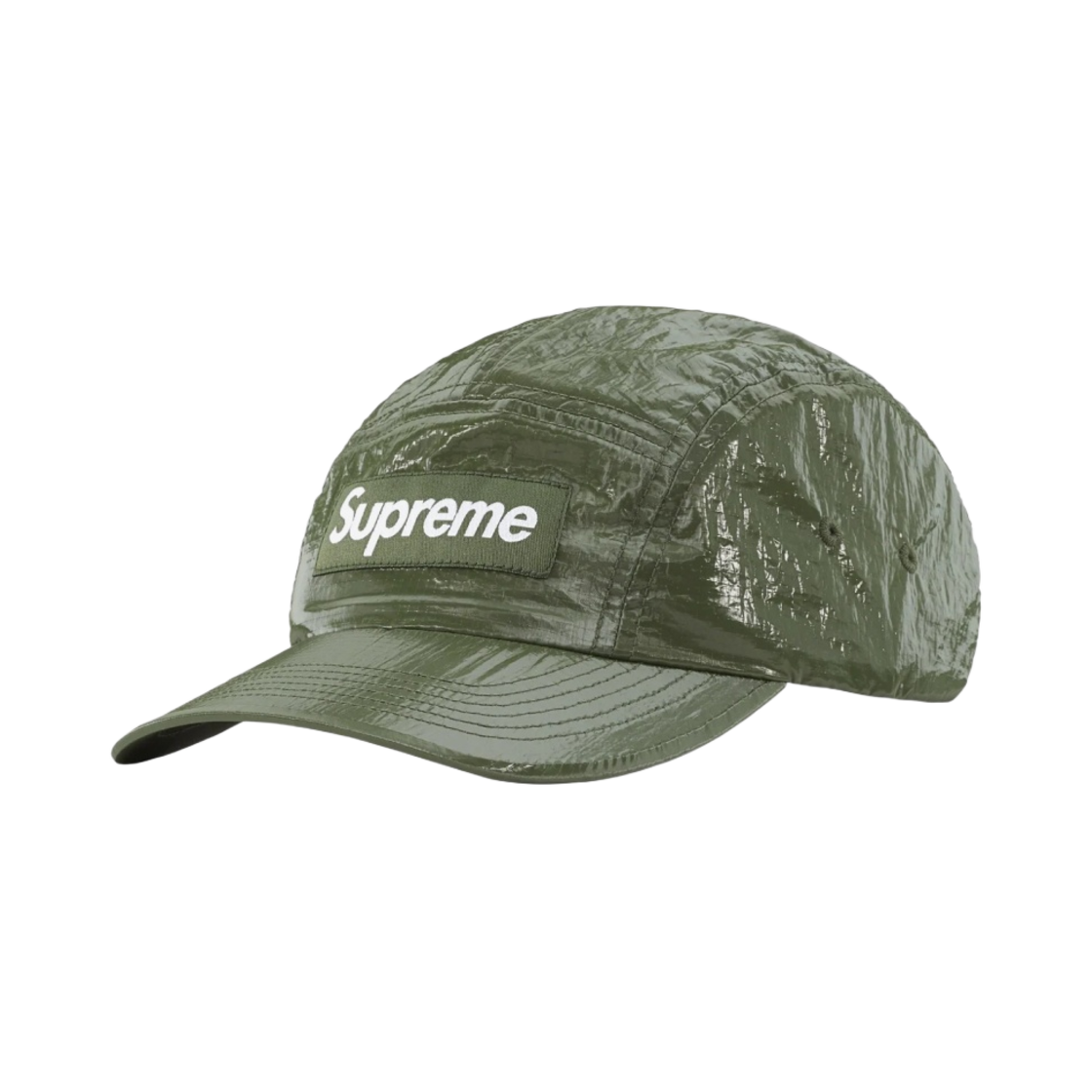 슈프림 글로스 립스탑 캠프캡 올리브 - 23FW(Supreme Gloss Ripstop Camp Cap Olive - 23FW) - 1