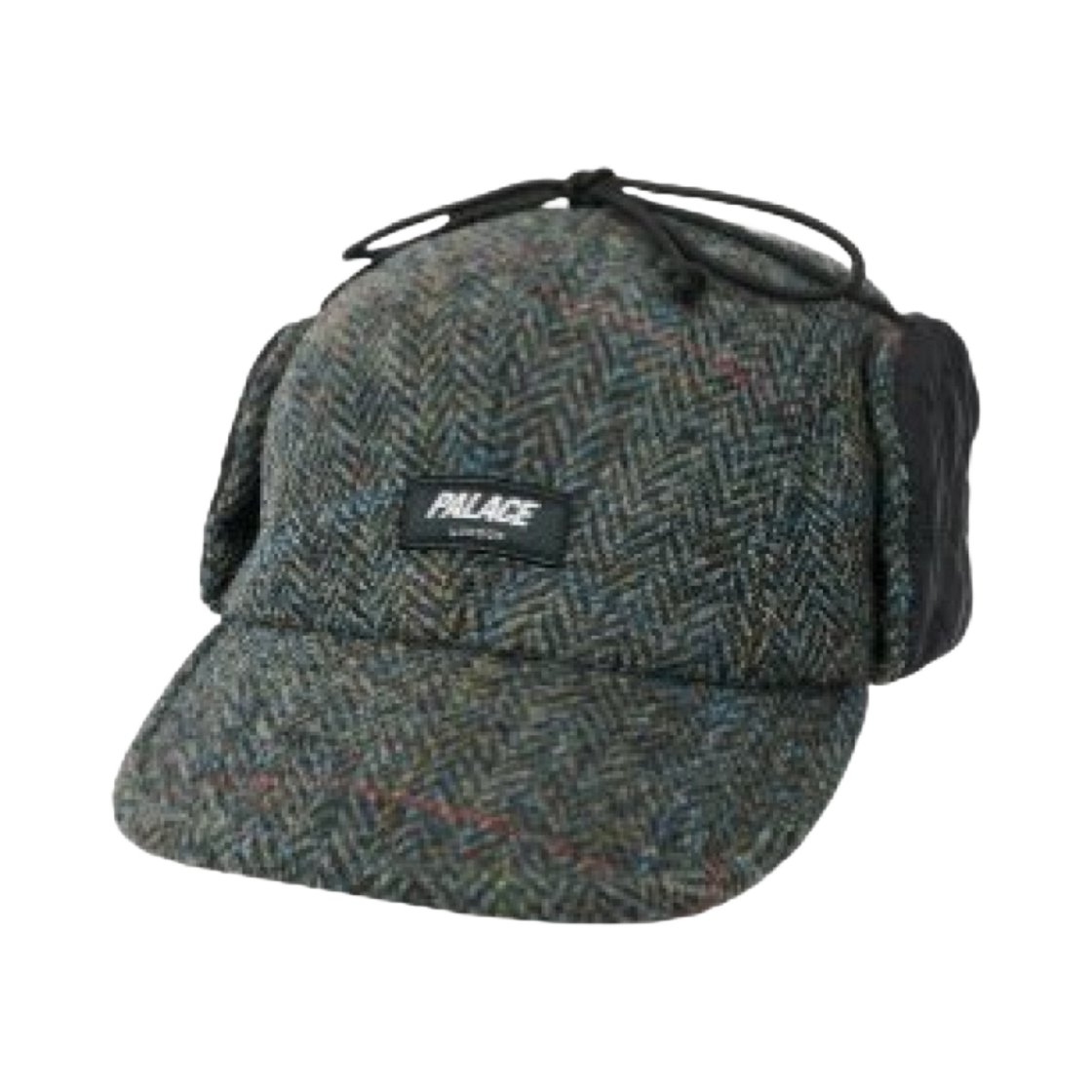 팔라스 해리스 트위드 이어플랩 4-패널 그레이 - 20FW(Palace Harris Tweed Earflap 4-Panel Grey - 20FW) - 2