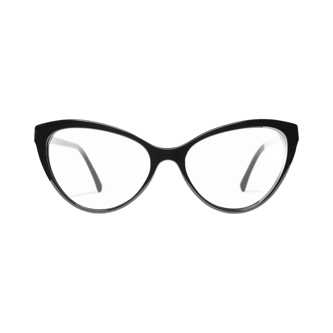 샤넬 캣아이 프레임 아세테이트 & 블랙(Chanel Cat Eye Eyeglasses Acetate & Black) - 1