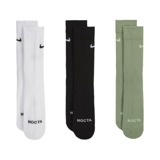 Nike x Drake Nocta Crew Socks Multi Color (3 Pack)