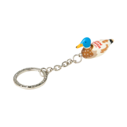 Human Made Duck Keyring Blue