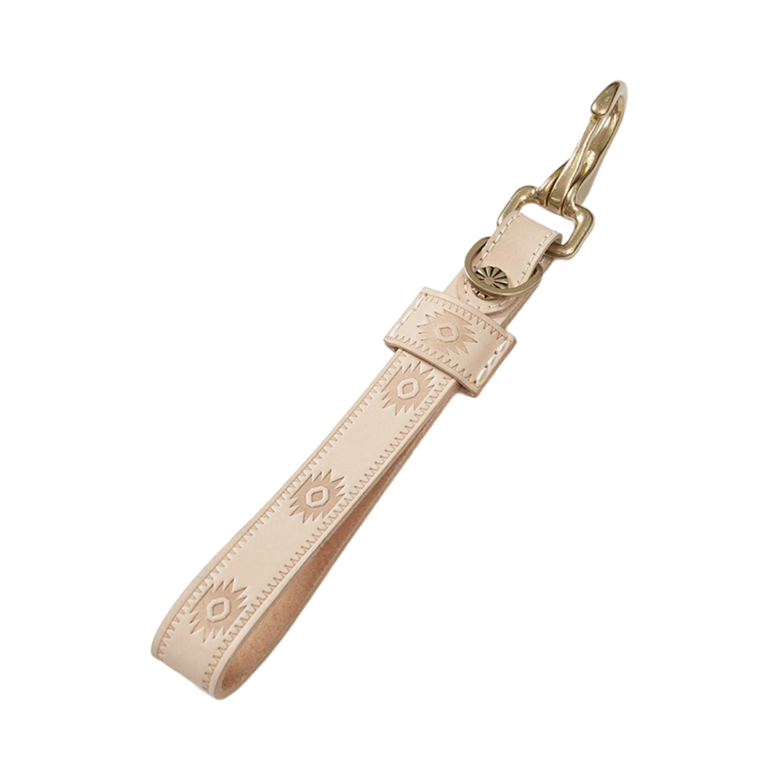 카락터 글러브 홀더 레더 키 링 베지터블 내추럴(Karactor Glove Holder Leather Key Ring Vegetable Natural)